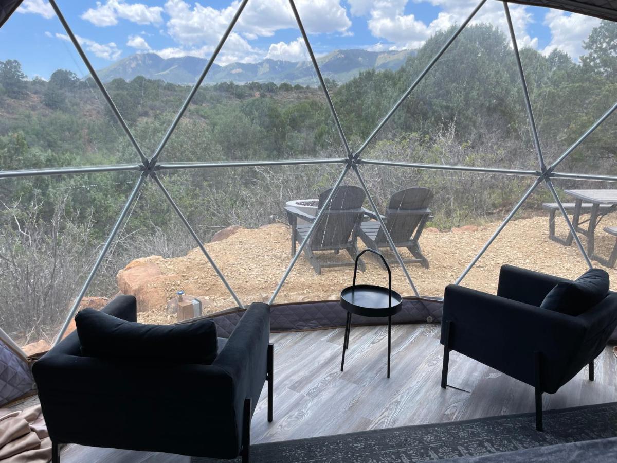 Canyon Rim Domes - A Luxury Glamping Experience!! Monticello Exteriör bild